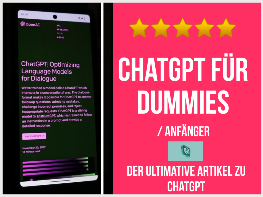 ChatGPT für Dummies